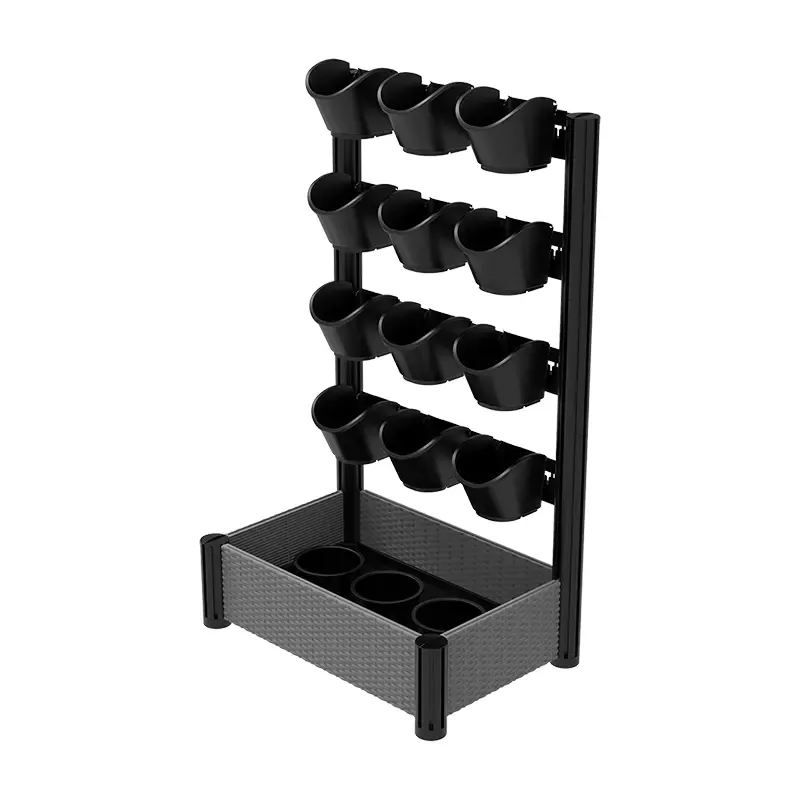 Beltéri szabadon álló zöld fal